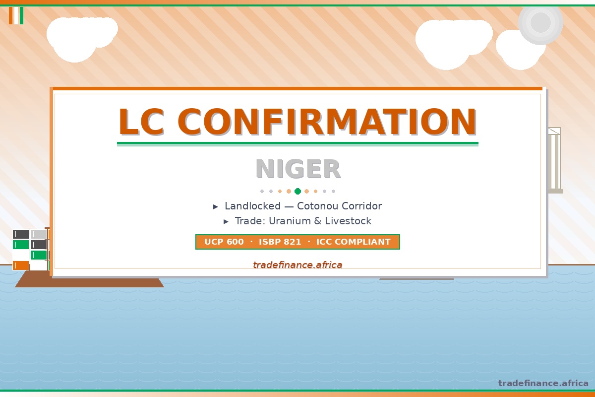 NIGER LC CONFIRMATION FEES