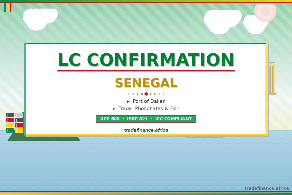 SENEGAL LC CONFIRMATION FEES