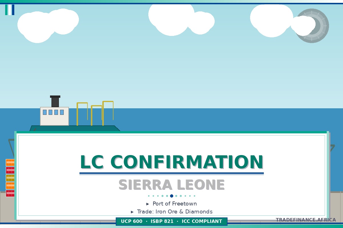 SIERRA-LEONE LC CONFIRMATION FEES