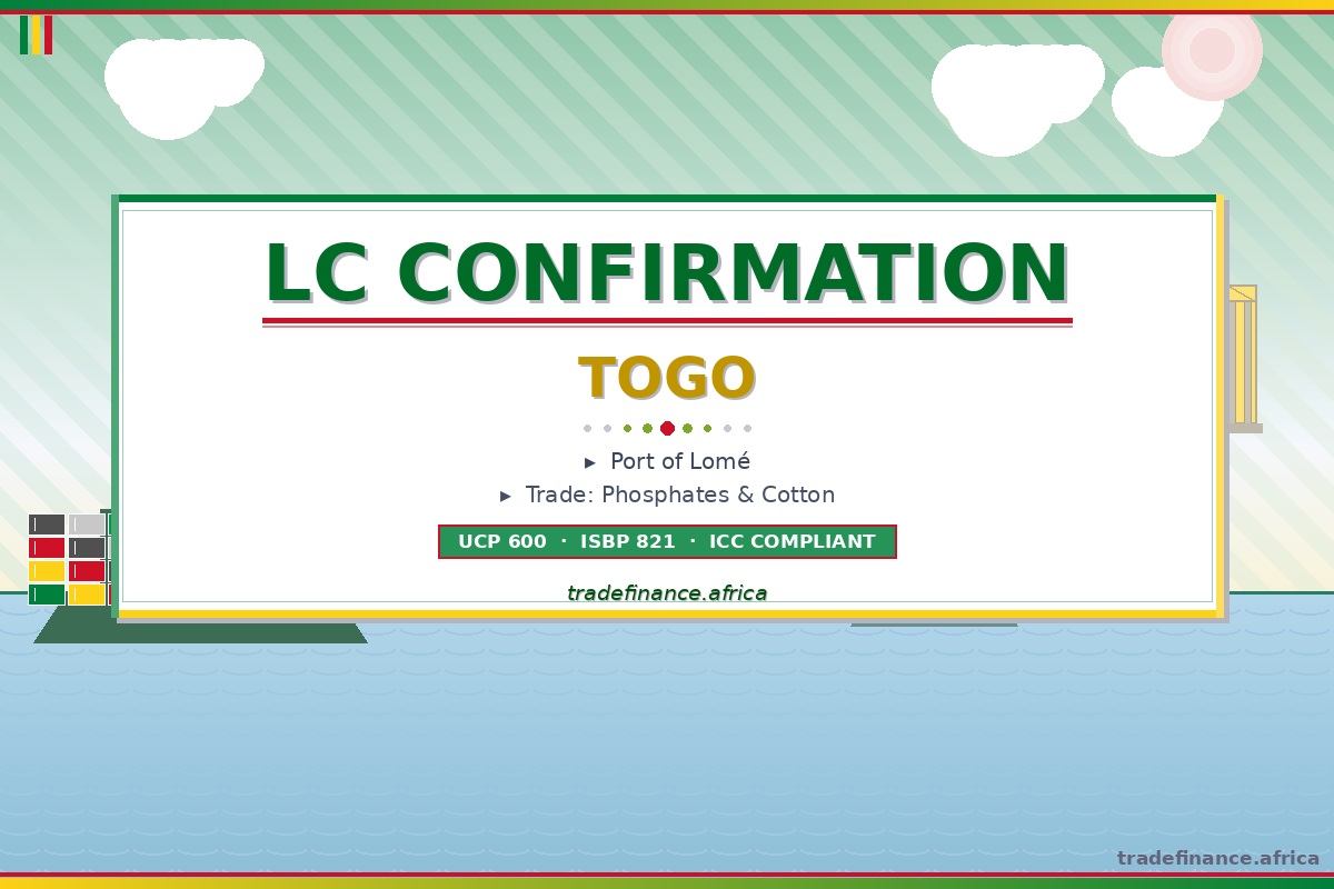 TOGO LC CONFIRMATION FEES